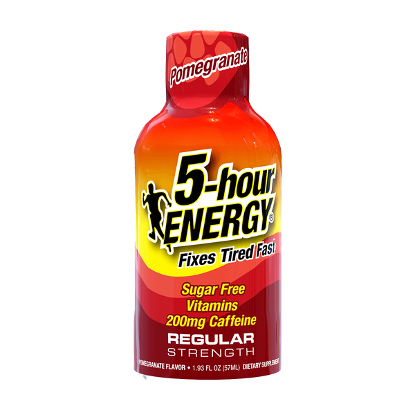 Pomegranate Flavor Regular Strength 5-hour ENERGY Shots