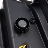 AlphaRex 14-21 Toyota Tundra LUXX-Series LED Tail Lights Black-Red