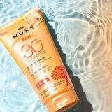 Nuxe Sun SPF30 Sunscreen Lotion: Hydrating, Water-Resistant, Broad Spectrum Protection with Argan & Vitamin E - 150ml