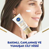 Nivea Sun Luminous630 SPF 50 Face Sunscreen: Reduce Dark Spots, Anti-Aging, Hyaluronic Acid - Daily Sun Protection Cream