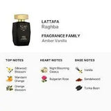 Raghba By Lattafa For Man 3.4oz Eau De Parfum Spray
