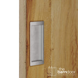 Barn Door Square Corner Flush Pull