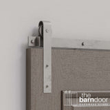 J Strap Heavy Duty Sliding Barn Door Hardware Kit