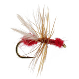 Red Fur Flying Ant Terrestrial Trout Dry Fly - 6 Flies Hook Size 14