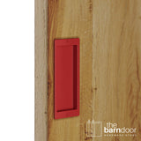 Barn Door Square Corner Flush Pull