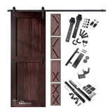 Classic Single Barn Door Kit | Black Hardware