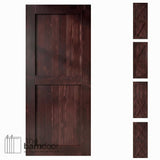Natural Pine Wood Barn Door