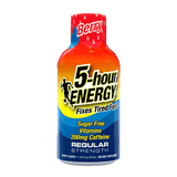 24 Pack 5-hour ENERGY Regular Strength Shots, Berry Flavor 1.93 Fl Oz