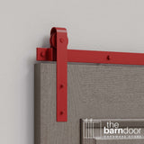 J Strap Heavy Duty Sliding Barn Door Hardware Kit