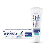 Sensodyne Clinical Whitening Toothpaste for Sensitive Teeth - Strengthens Enamel, Whitens, 7/24 Sensitivity Protection - 2.54 fl oz