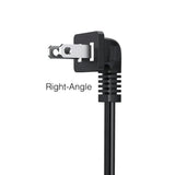 Samsung 3903-000599 AC Power Cord Cable | 5 Ft - C7 Figure 8 with 2-Prong Elbow - 3903000599