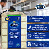 Riso Scotti Italian Arborio Risotto Rice – 5 x 1 kg (11 lb)