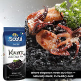 Riso Scotti, Venere Black Italian Rice, 1.1 lb (500 g)