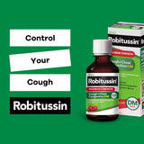 Robitussin Adult Cough + Chest Congestion DM, Maximum Strength, Rasberry Flavor
