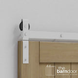 Classic J-Strap Bifold Barn Door Hardware Kit | 2 Door Kit