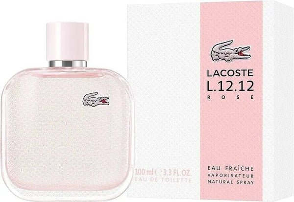Rose Eau Fraiche By Lacoste For Women 3.3 oz EDT Spray
