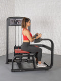 Elite Selectorized Rotary Torso - Muscle D Fitness - Commercial - Adjustable Seat - Pin Selectorized Stack - Oblique Trainer