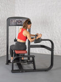 Elite Selectorized Rotary Torso - Muscle D Fitness - Commercial - Adjustable Seat - Pin Selectorized Stack - Oblique Trainer