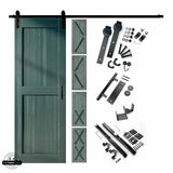 Classic Single Barn Door Kit | Black Hardware