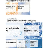 La Roche Posay Anthelios Age Correct Daily Tinted Cream SPF50+ - Tinted Sunscreen Cream for Anti-Aging & Sensitive Skin