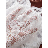A Set Of Tulle Ultra Sexy Nightgown V-neck Bra Open Sleep Skirt Night Erotic Dress Woman Sheer Pajamas Lingerie Pants Luxury kit
