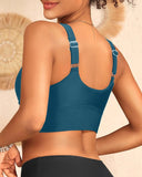 2026 Sport Swim Vest Swimsuit Only Tops Padded Swimwear Women Solid Bathers Bathing Swimming Swim Suit Female