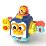 Baby Busy Board Cube Montessori Sensory Activity Toy