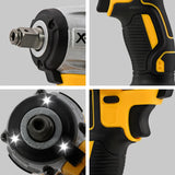 Dewalt DCF880 Cordless Electric Brushless Wrench Impact LED Light 3250RPM 205N.m Wireless Power Tool for Home Improveme