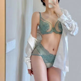 MOYISU Pure lace Girls Sexy Lace Bralette Flash Sale | Bra & Set Flexi-Wire Tech Sheer Allure Anti-Sag | Vintage Limited Last 50