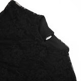 FDYOUI Women's Backless Sleeveless Bodysuits 2026 Summer Sexy Buttons Hollow Out Lace Jumpsuits Night Club Overalls Black Red