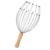 24 Fingers Head Massager Scratching Octopus Head Massager Scalp Scratcher Massage Claw Small Artifact Soul Extraction Extractor