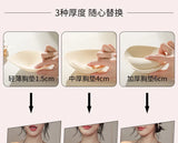 MOYISU Low Back Bra Small Chest -Thickened Pads Convertible Straps Seamless Enhancer for Dresses Elegant Exposed Shoulder Design