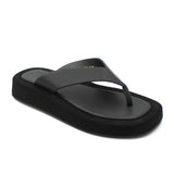 2025 Women's Flat Flip Flops Sandals Black White Summer Shoes Casual Outdoor Wear Beach Vacation Slides