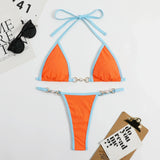 Sexy String Micro Mini Bikinis Set High Waist Swimsuit Thong Swimsuit Swimwear Biquini Conjunto De Bikini Tankini Beachwear