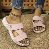 Fashion Ladies Wedge Heel Platform Women Summer Outdoor Low Heels Slipper Shoes  for women  ladies shoes