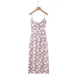 Foridol Floral Printed Boho Summer Long Dress Women Bowknot Strapless Midi Beach Vestidos 2025 Elegant Straight Sleeveless Dress