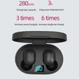 10 pcs Wholesale E6S TWS Wireless Headphones Bluetooth Earphone 5.0 Stereo Headset Earbuds with Microphone for iPhone Xiaomi