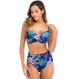 Sexy Bikini Women Push Up Swimwear Swimsuit Flower Print High Waist Bikinis Set Bathing Suit Beach Bikini Banadores Mujer 2026