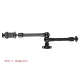 Super Clamp 7/11 inches Adjustable Magic Articulated Arm for Mounting HDMI Monitor LED Light LCD Video Camera Flash Camera DSLR
