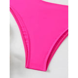 2026 Sexy Halter Asymmetric One Shoulder One Piece Swimsuit Women Swimwear Female Bather Bathing Suit Swim Lady Monokini V2660