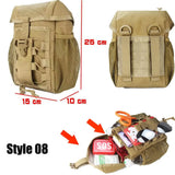 OPHIDIAN Multifunctional Equipment Bag Waist Bag Hunting Bag Emergency Kit Outdoor Medical First Aid Kit Camping Survival