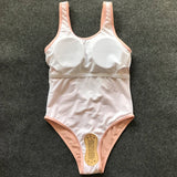 S - XXL Sexy White One Piece Swimsuit Women Thong Swimwear High Cut Trikini Backless Monokini Bather Bathing Suit Swim Bodysuit