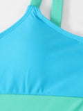 High Waist Bikini 2026 Solid Swimsuit Women Padded Swimwear Female Sports Bathers Bathing Swimming Swim Suit Beachwear