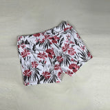 Crochet Mesh Swimsuit for Women New Summer Strappy Floral Patchwork Backless Swimwear High Waist Shorts Tankinis Beachwear S-3XL