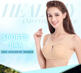 S-5XL Sports Bra Women Cotton Push Up Underwear Gym Jogging Crop Top Female Tops Yoga Vest Sport Bras for Women Sutian Feminino