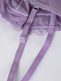 Strapless Waist-Cinching Shaping Top For Women Lace Versatile Fishbone Gathered Outerwear Corset Transparent Mesh Charming S1LT