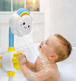 Baby Bath Water Spray Cloud Toy with Faucet Shower