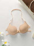 Sexy Lingerie multi-color hollow neck hanging women's underwear 3/4 cup gathering pull up bra party women's underwear J2943