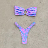 Micro Bikini Push Up Women Swimsuits 2026 Sexy Female Swimwear Brazilian Bikini Set Thong Biquini Swim Suits Print Beachwear