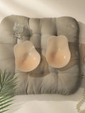 Women Push Up Bras Self Adhesive Silicone Strapless Invisible Bra Reusable Sticky Breast Lift Tape Rabbit Nipple Cover Bra 2866